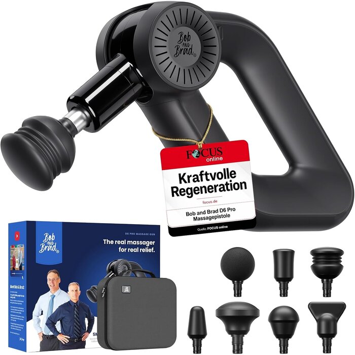 Tiefengewebe Massagepistole - 16mm Amplitude - OLED - 35% Rabatt