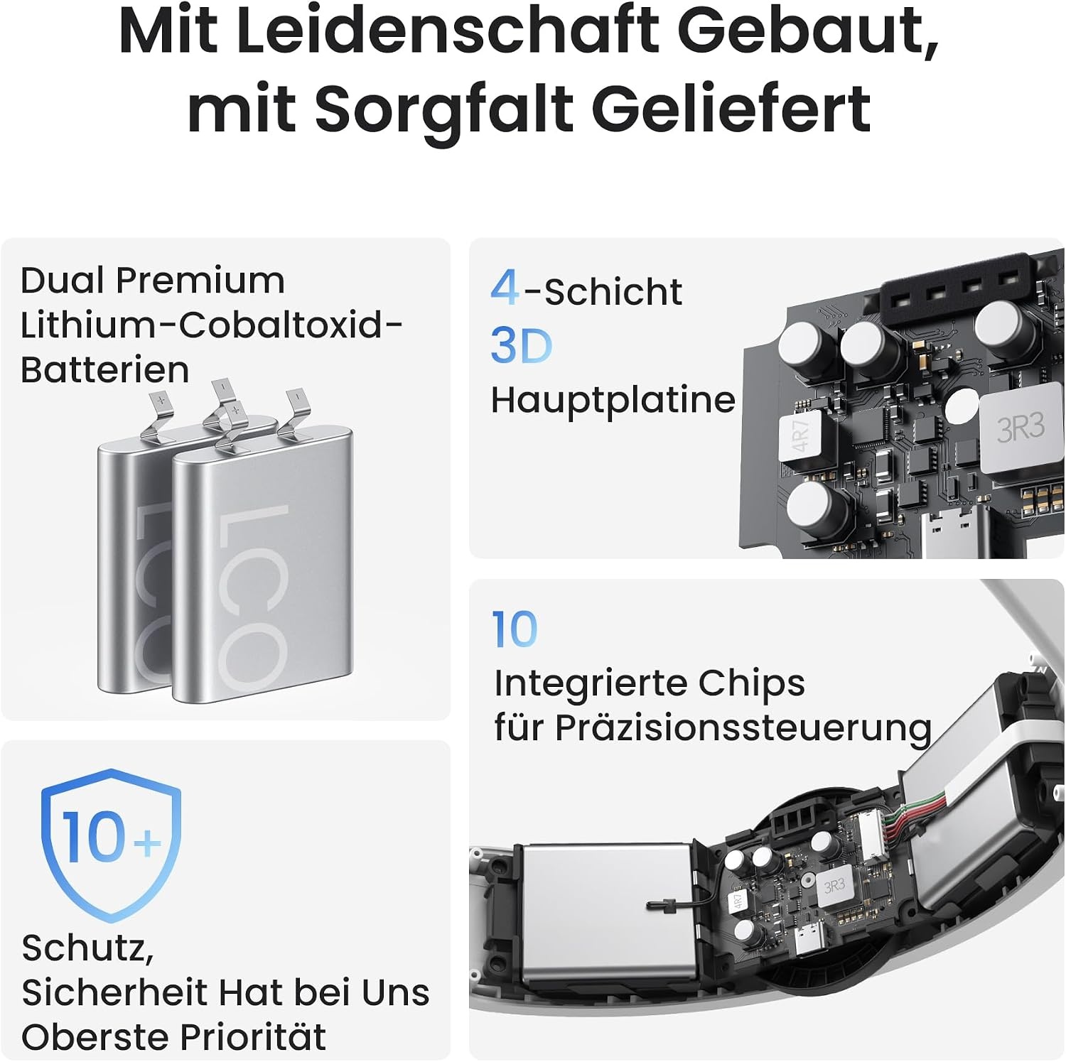 Akkubetriebenes Kopfband für Meta Quest 3 & 3S, 45W Schnellladefunktion - 34% Rabatt