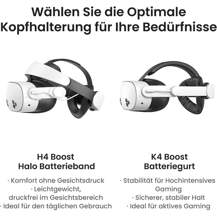 Akkubetriebenes Kopfband für Meta Quest 3 & 3S, 45W Schnellladefunktion - 34% Rabatt