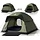 Campingzelt für 4 Personen, 275x215 cm, Dunkeloliv - 34% Rabatt