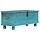 Aufbewahrungstruhe Mangoholz 100x40x41 cm Blau - 35% Rabatt