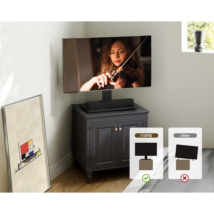 Universeller TV-Tischständer 27-55 Zoll, 40 kg, VESA 400x400 - 32% Rabatt