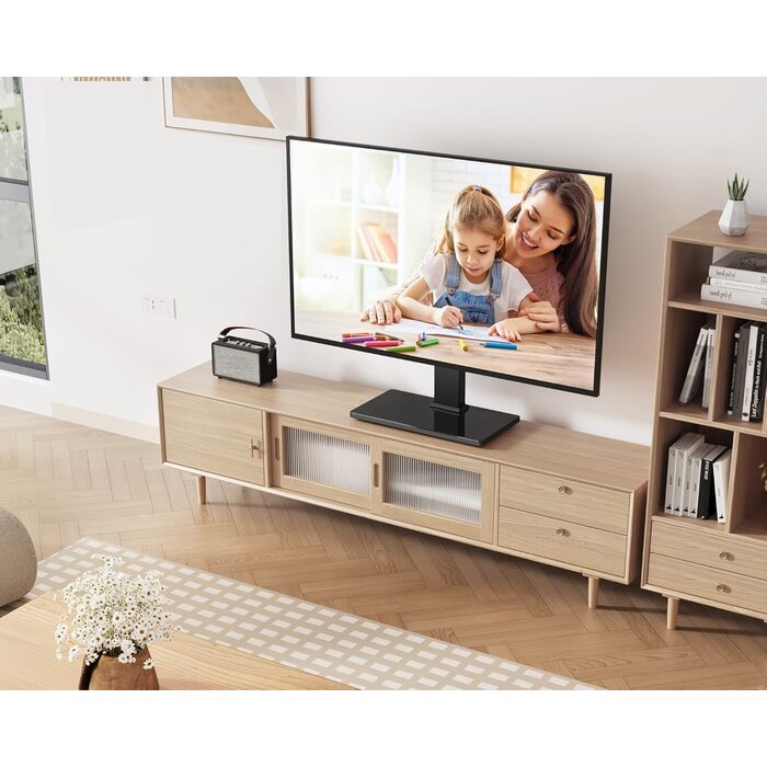 Universeller TV-Tischständer 27-55 Zoll, 40 kg, VESA 400x400 - 32% Rabatt