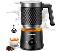 5-in-1 Elektrischer Milchaufschäumer 320ml - Schwarz - 38% Rabatt