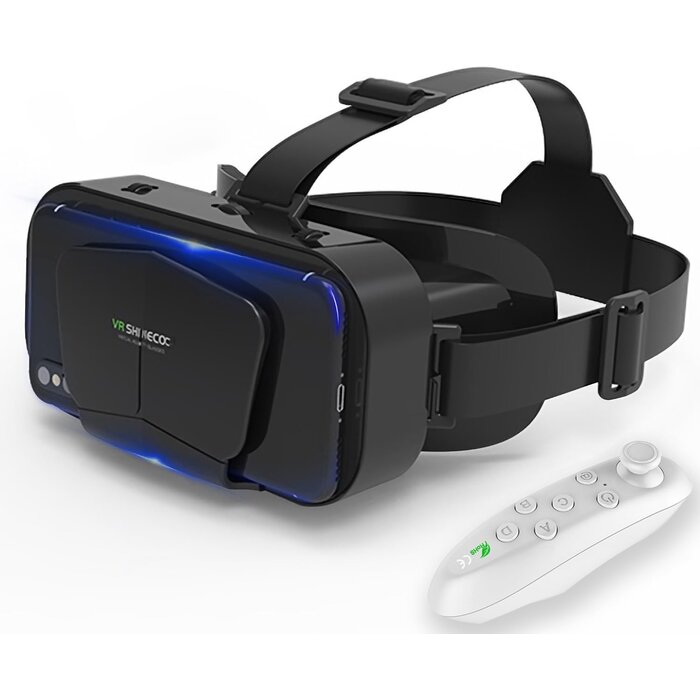VR-Headset für 5-7 Zoll Smartphones - 32% Rabatt - Schwarz