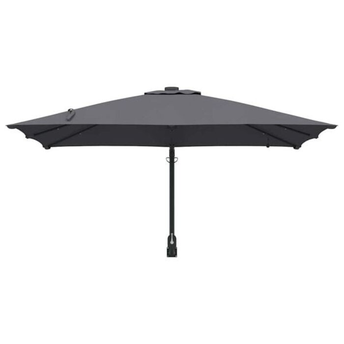 Wand-Gartenparasol Anthrazit - 247,5 x 248,5 cm - 35% Rabatt