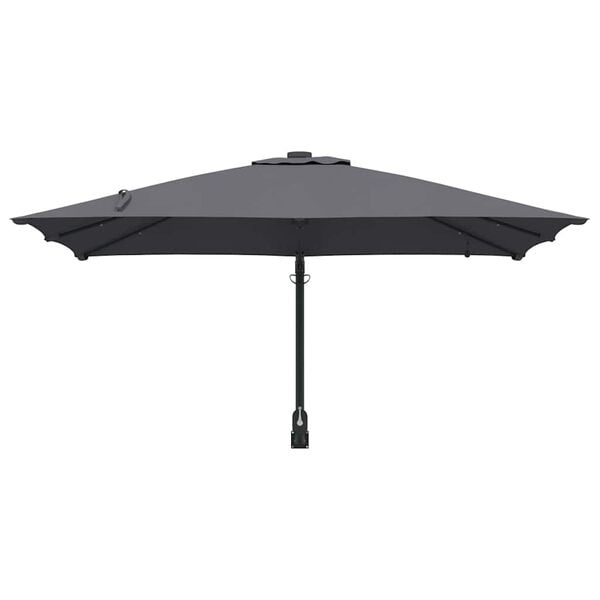 Wand-Gartenparasol Anthrazit - 247,5 x 248,5 cm - 35% Rabatt