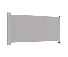 Vidaxl Ausziehbare Seitenmarkise 120x300 cm Grau - 49% Rabatt