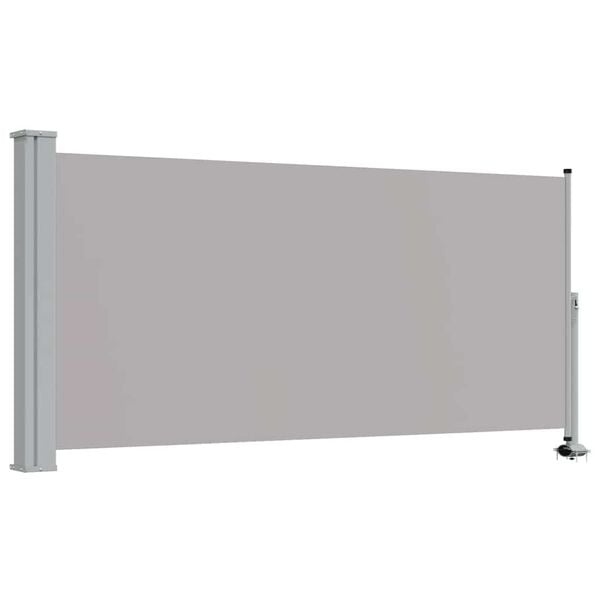 Seitenmarkise 120 x 300 cm Grau - 33% Rabatt auf dieses Einzelstück