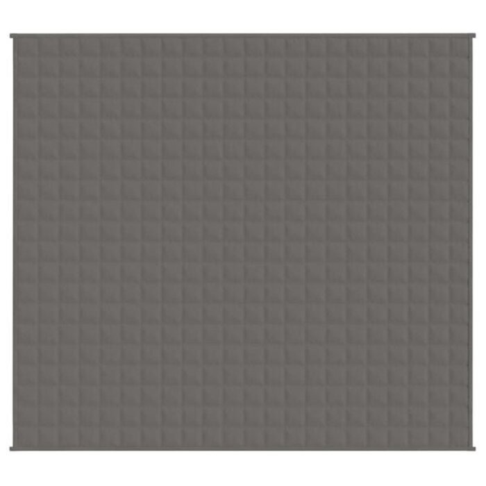 Gewichtsdecke 200x220 cm 13 kg - Grau - 34% Rabatt