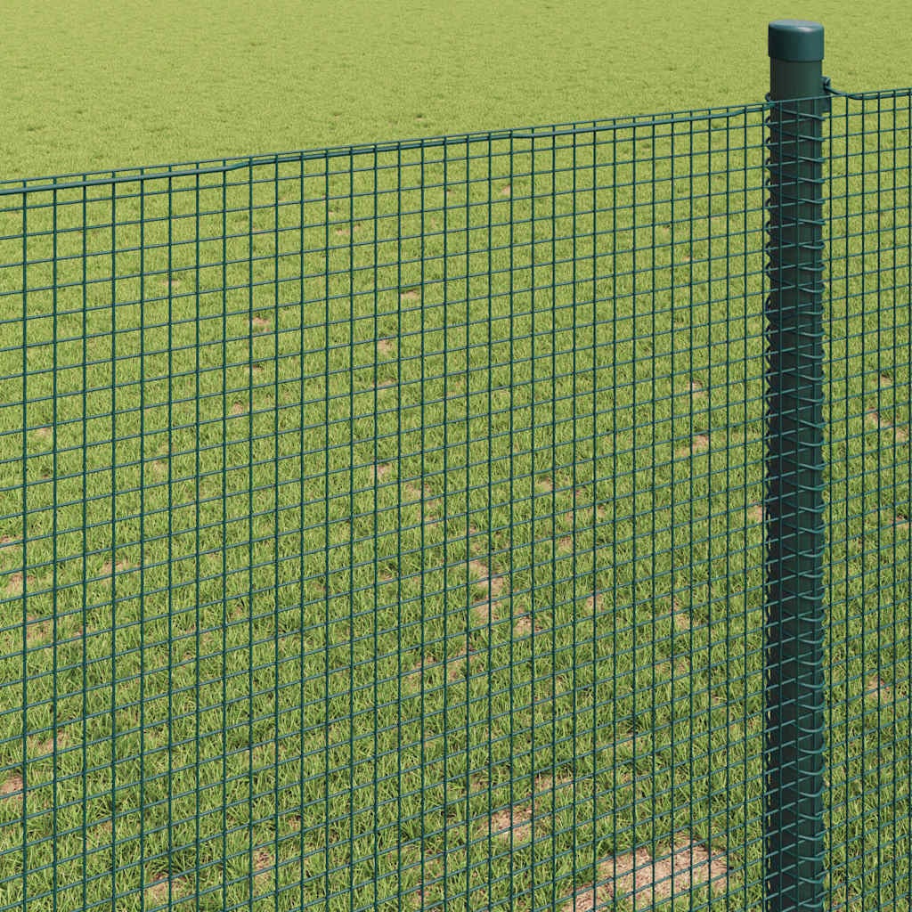 Geschweißter Drahtzaun 2500 x 160 cm Grün - 34% Rabatt