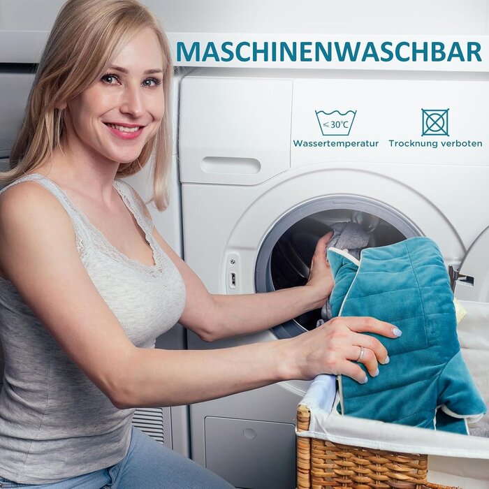 Beschwertes Heizkissen 48x56cm, 9 Heizstufen - 33% Rabatt