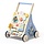 Lauflernwagen aus Holz Ozean-Design - Montessori Spielzeug - 34% Rabatt