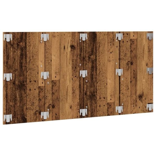 Bettkopfteil 160x80 cm Altholz-Optik - 34% Rabatt - Ausgepackt & Neuwertig