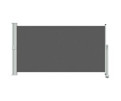 Vidaxl Seitenmarkise 117 x 300 cm Anthrazit - 50% Rabatt