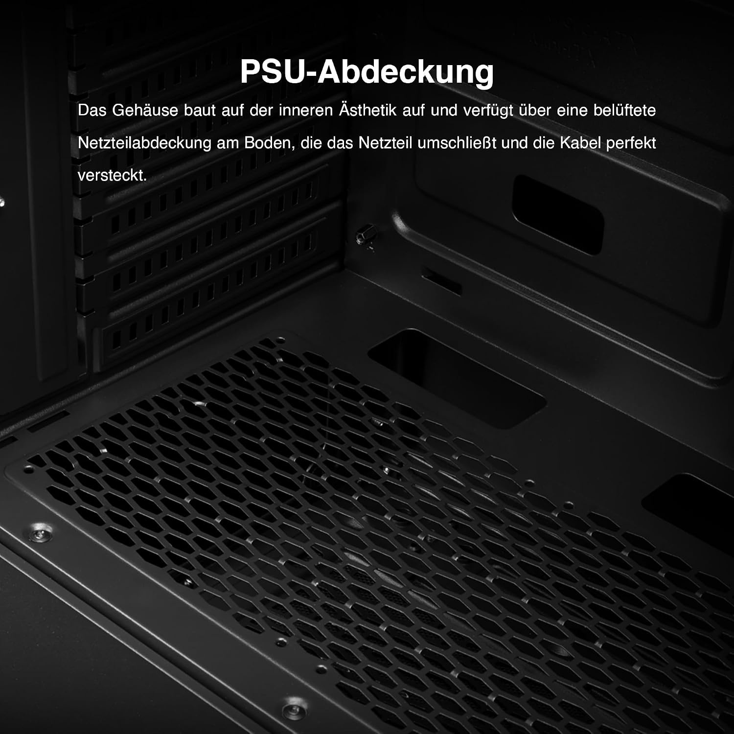 Gaming PC-Gehäuse ATX Mid-Tower mit ARGB-Lüftern - 33% Rabatt
