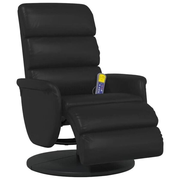 Massage-Relaxsessel Schwarz 71x98x106cm - 35% Rabatt