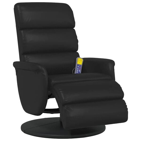 Massage-Relaxsessel Schwarz 71x98x106cm - 35% Rabatt