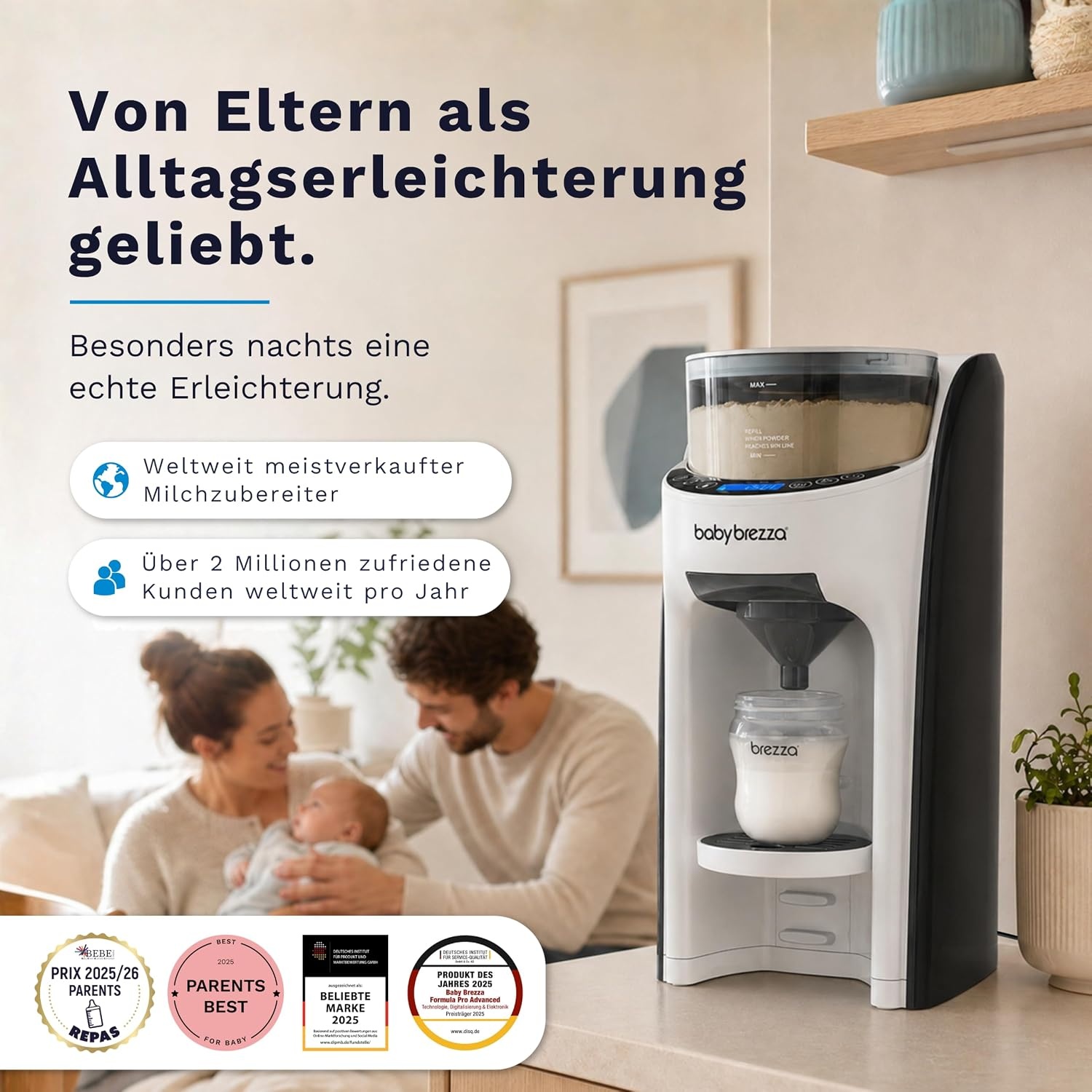 Automatischer Babynahrungs-Zubereiter - 35% Rabatt - Schwarz