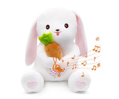 Babyschlafhilfe Hase mit Projektor & 18 Sounds - 46% Rabatt