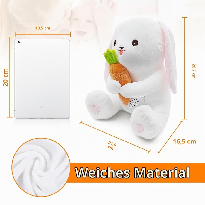 Babyschlafhilfe Sternprojektor Hase - 32% Rabatt bei Ausgepackt & Gut