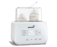 8-in-1 Babyflaschenwärmer & Sterilisator, Creme-Weiß - 49% Rabatt