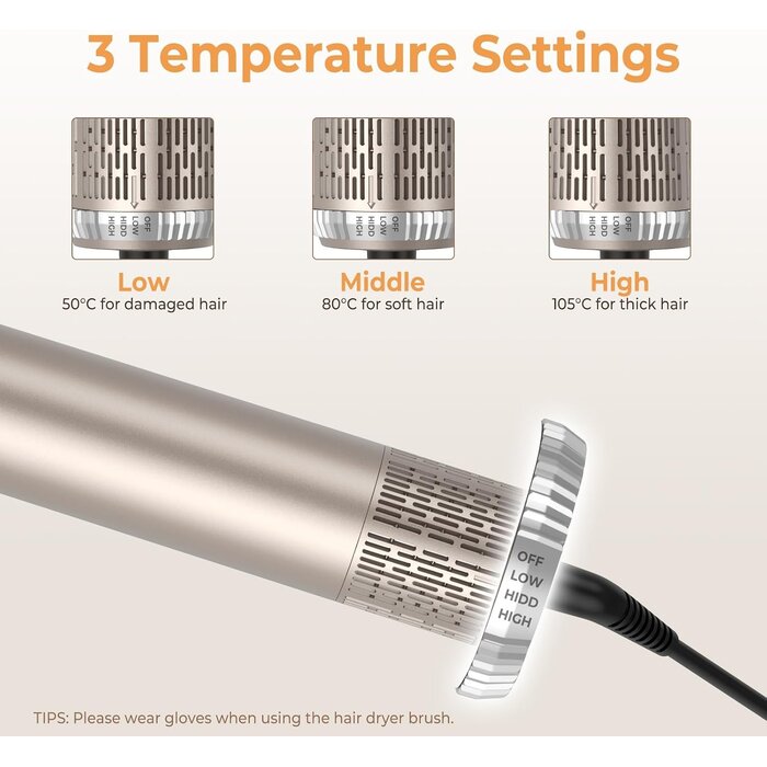 6-in-1 Haarstyler Set 1000W - 33% Rabatt auf Retourenware