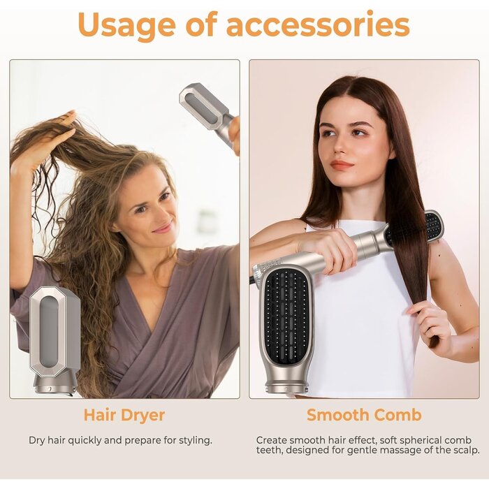 6-in-1 Haarstyler Set 1000W - 33% Rabatt auf Retourenware