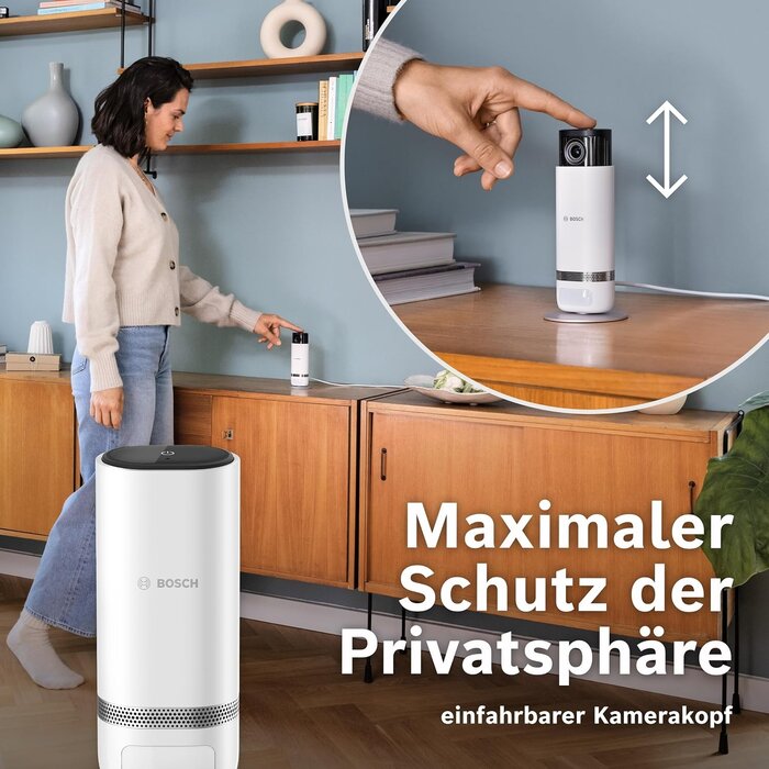 WLAN-Überwachungskamera 1080p, einziehbar - 35% Rabatt