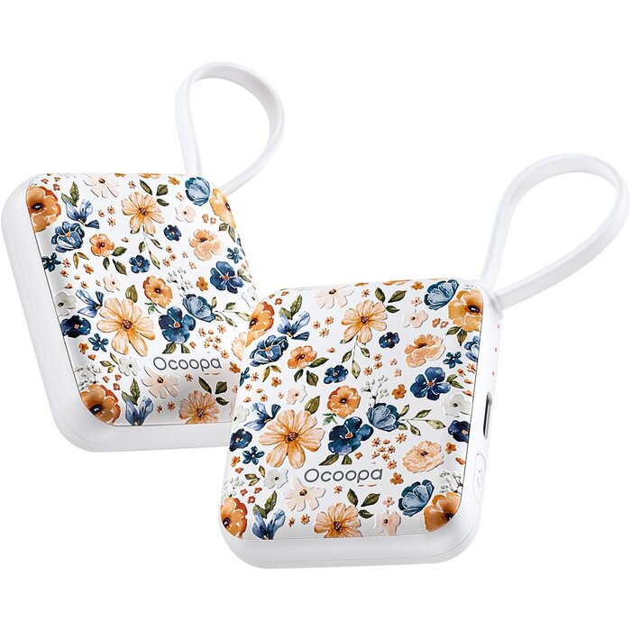 2er-Set Wiederaufladbare Handwärmer, 14 mm ultradünn - 26% Rabatt