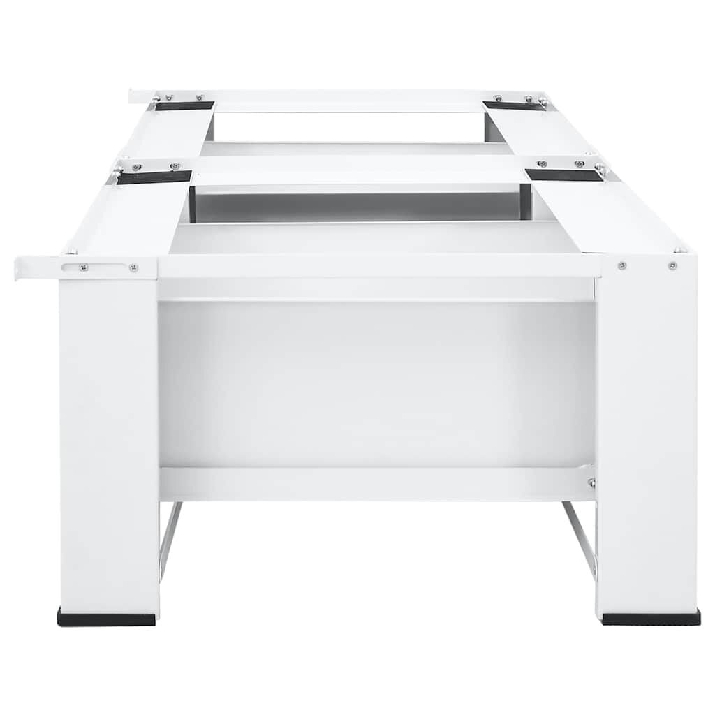 Vidaxl Waschmaschinen-Sockel mit 2 Schubladen 127 cm - 35% Rabatt