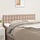 2er-Set Kopfteil Kunstleder Cappuccino 72x88cm - 33% Rabatt