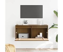 Vidaxl Wandschrank aus Kiefernholz 80x30x35 cm - 49% Rabatt