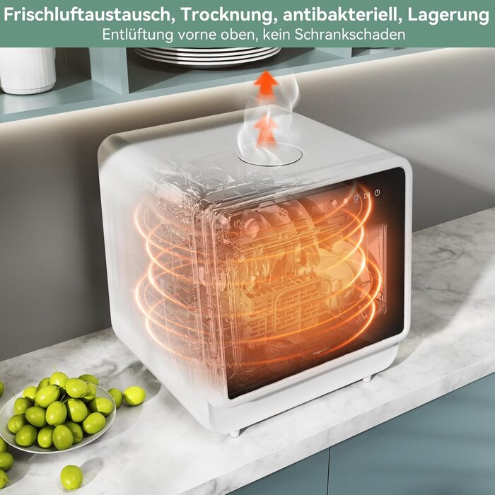 Kompakter Tischgeschirrspüler 5L Wassertank - 35% Rabatt - Wie neu