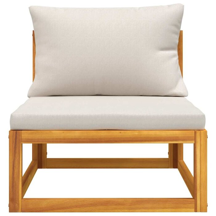 Vidaxl Massives Akazienholz Loungeset - 2-teilig - 35% Rabatt