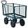 Robuster Gartenwagen aus Stahl - 350 kg Tragkraft - 35% Rabatt