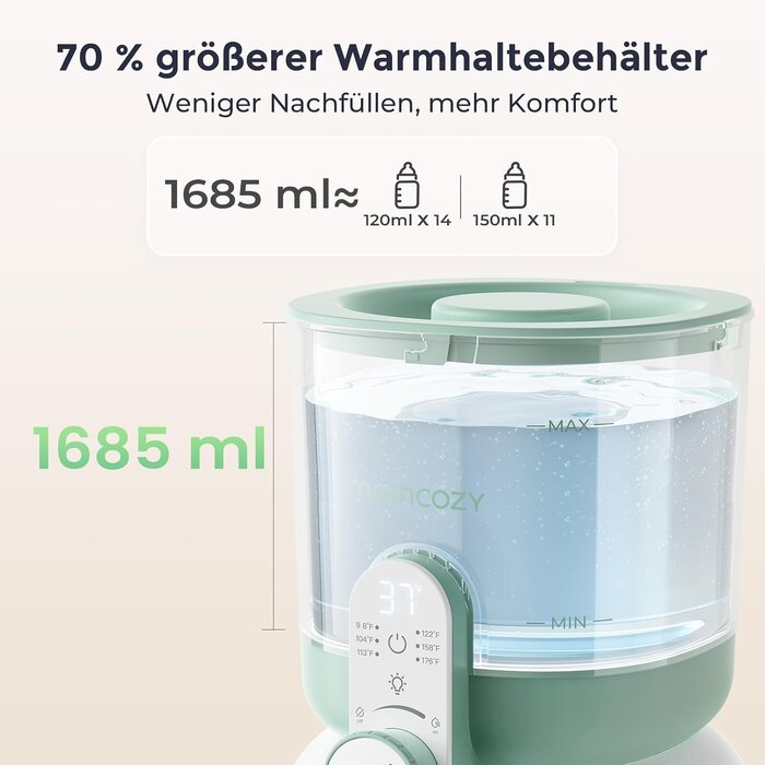 Babyflaschen-Zubereiter 1,7L - 34% Rabatt auf Ausgepackt-Zustand
