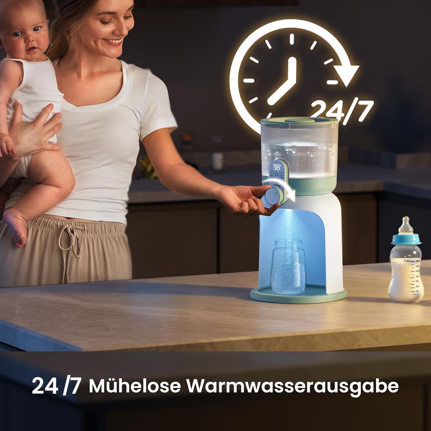 Babyflaschen-Zubereiter 1,7L - 34% Rabatt auf Ausgepackt-Zustand