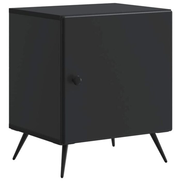Vidaxl Schwarzer Nachtschrank 43 x 34,5 x 50 cm - 33% Rabatt