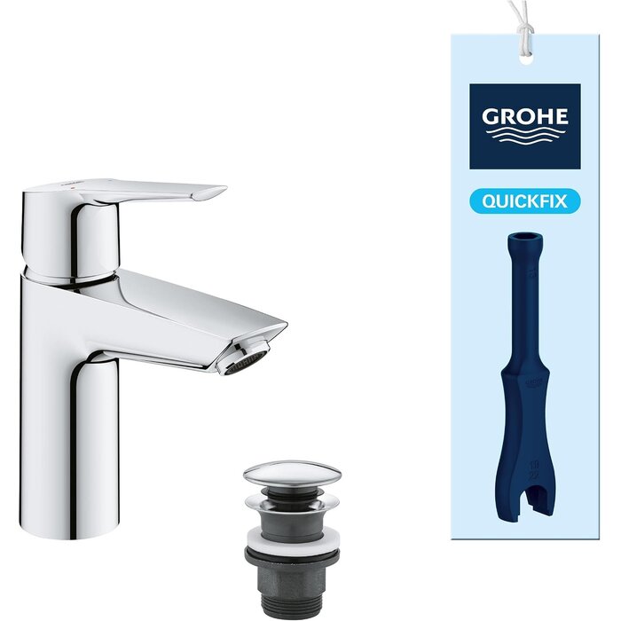 Waschtischarmatur Einhebelmischer Chrom 34% Rabatt - Wassersparend