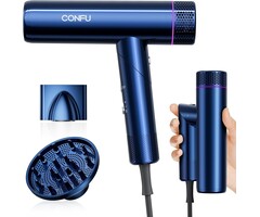 Klappbarer Ionen-Haartrockner 1700W - Grau - 54% Rabatt