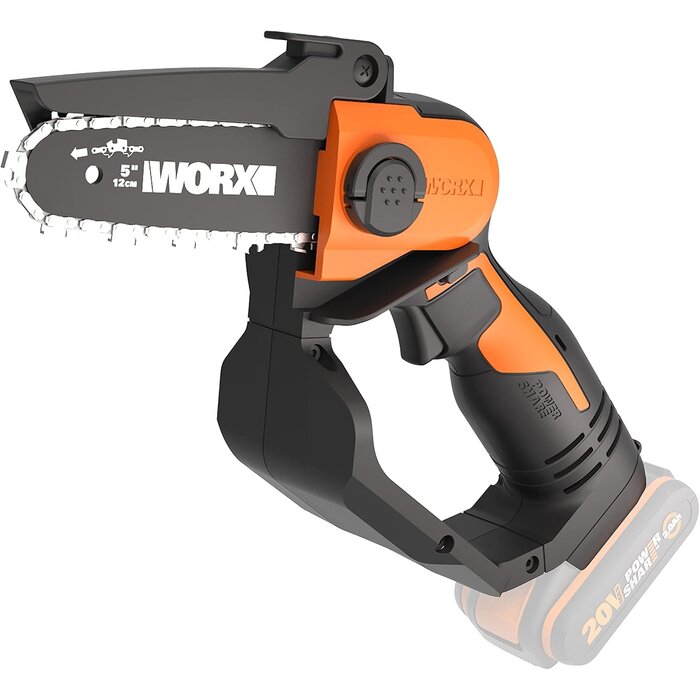 Akku-Einhand-Astkettensäge 20V, 12 cm Schwert - 34% Rabatt