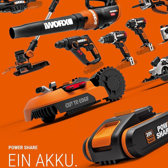 Akku-Einhand-Astkettensäge 20V, 12 cm Schwert - 34% Rabatt