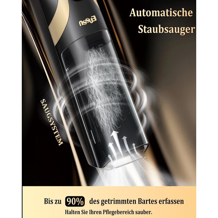 Barttrimmer mit Vakuumsystem & USB-C - 32% Rabatt