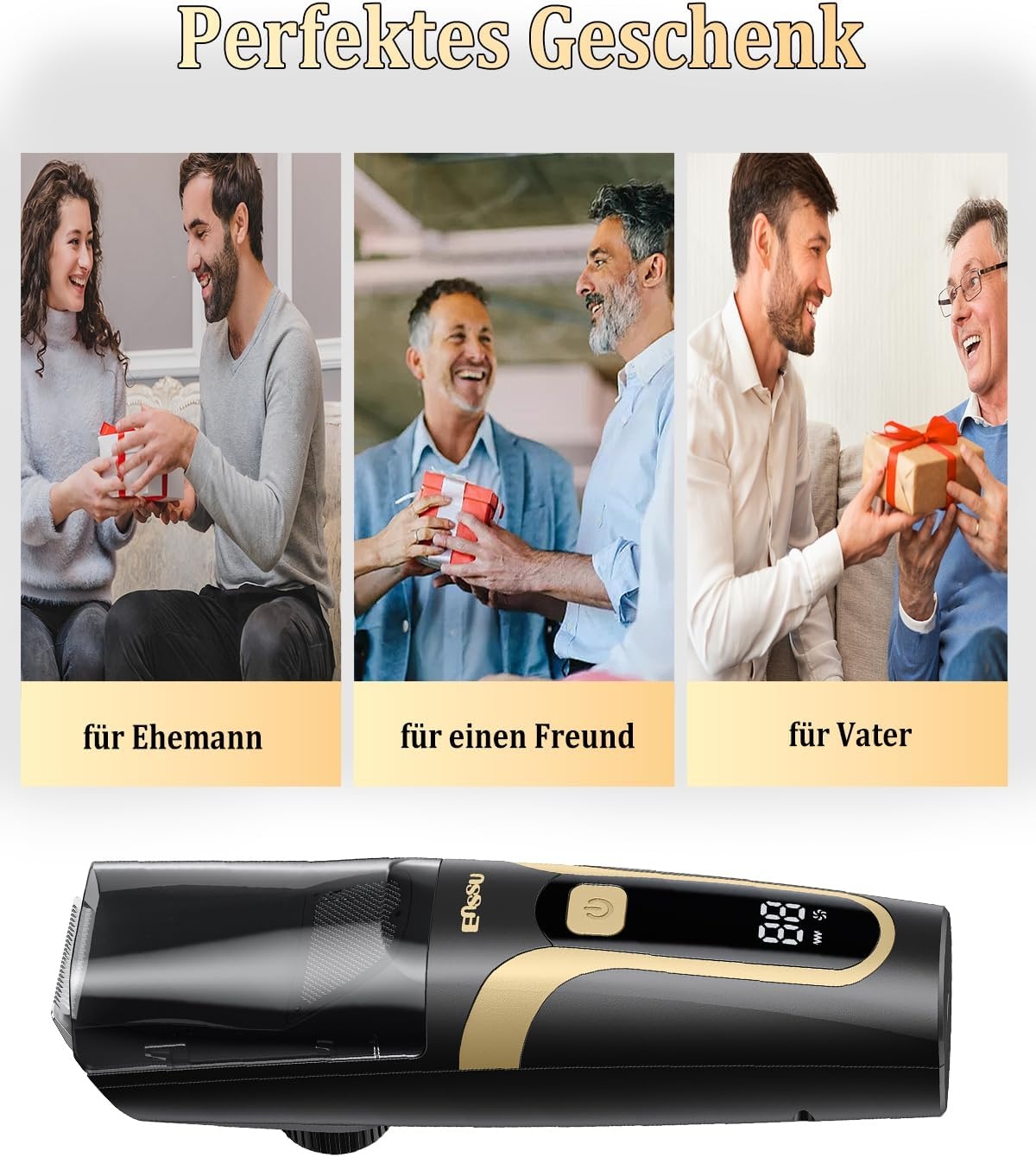 Barttrimmer mit Vakuumsystem & USB-C - 32% Rabatt