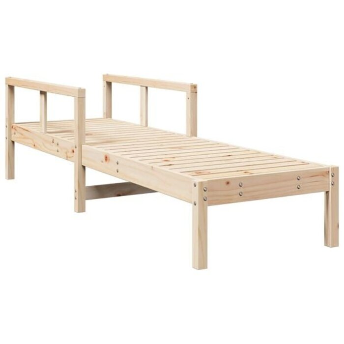 Vidaxl Gartenliege aus massivem Kiefernholz - 199,5 cm - 35% Rabatt