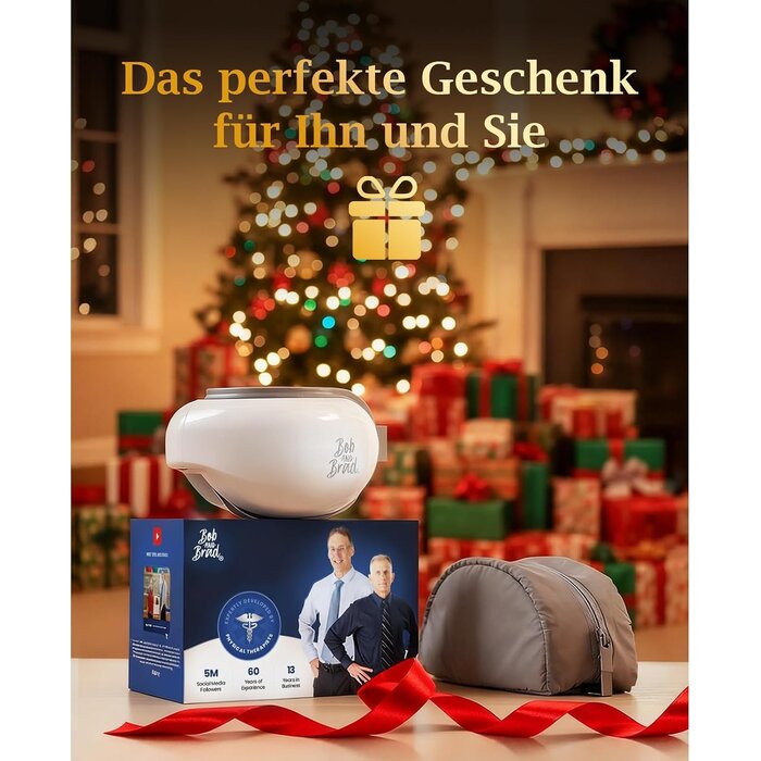 Augenmassagegerät mit Wärme & Musik - 34% Rabatt auf Ausgepackt-Modell
