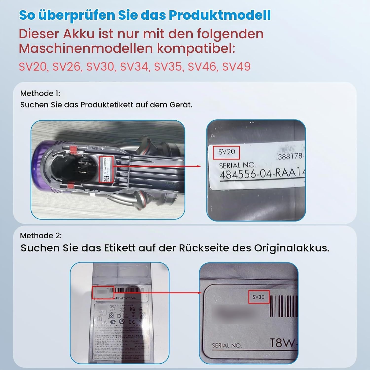 Ersatzakku für V12 Staubsauger 3900 mAh - 34% Rabatt
