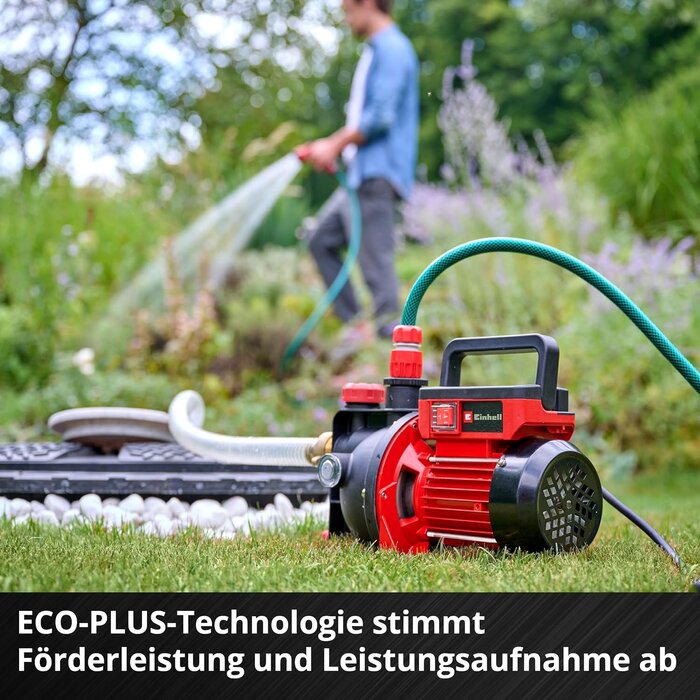 Einhell Gartenpumpe 600W, 5000l/h, 40m Förderhöhe - 34% Rabatt