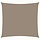 Sonnensegel Quadratisch 7x7 m Oxford-Gewebe Taupe - 35% Rabatt